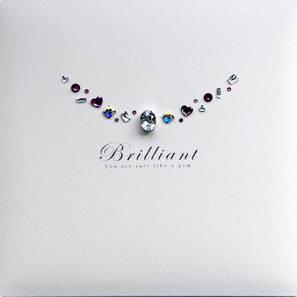デジタルアルバム Premium Jewelry（プレミアムジュエリー）カラー：ホワイト