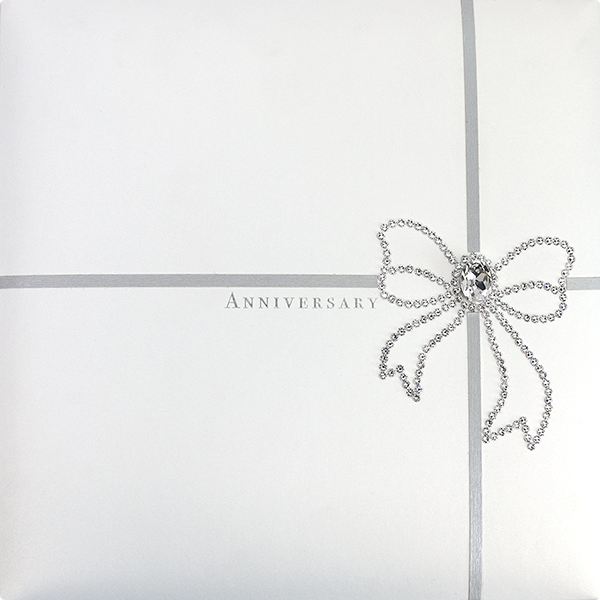 デジタルアルバム Jewelry Ribbon（ジュエリーリボン）カラー：ホワイト